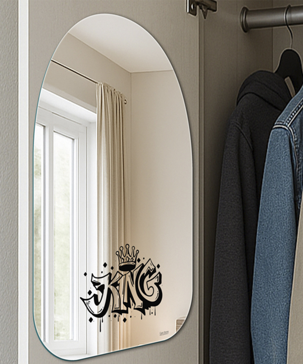 آینه دکوراتیو طرح King سایان هوم Cyan home