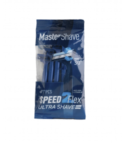 تیغ دولبه speed مستر شیو Master Shave مدل پلی بگ بسته 4 عددی