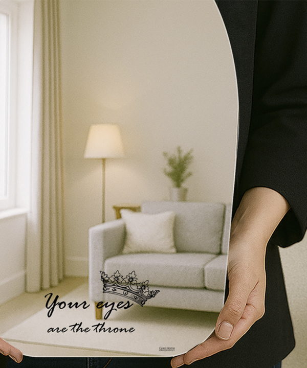 آینه دکوراتیو طرح Your Eyes سایان هوم Cyan home