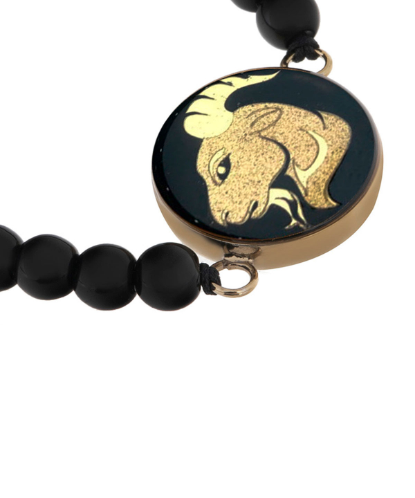 دستبند زنانه سام نورزاده Noorzadeh Gold Art طرح ماه دی کد 85