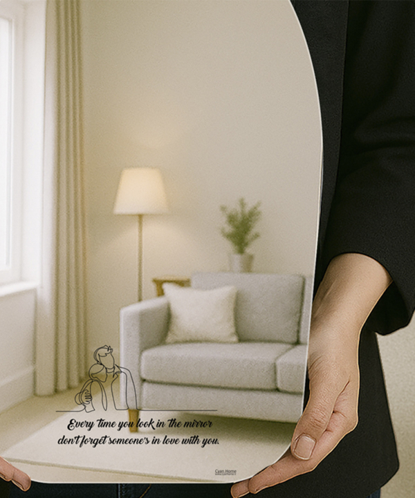 آینه دکوراتیو طرح In Love With You سایان هوم Cyan home