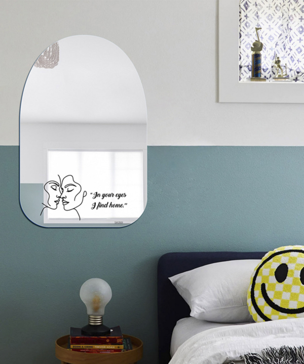 آینه دکوراتیو طرح چشمان تو سایان هوم Cyan home