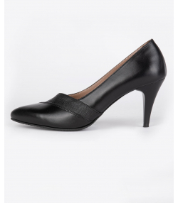 کفش پاشنه بلند زنانه چرم طبیعی چرم مشهد Mashad Leather مدل J2379
