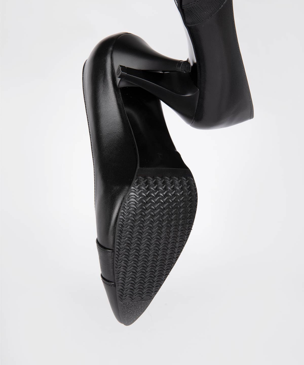 کفش زنانه پاشنه‌بلند چرم مشهد Mashad Leather مدل J2379