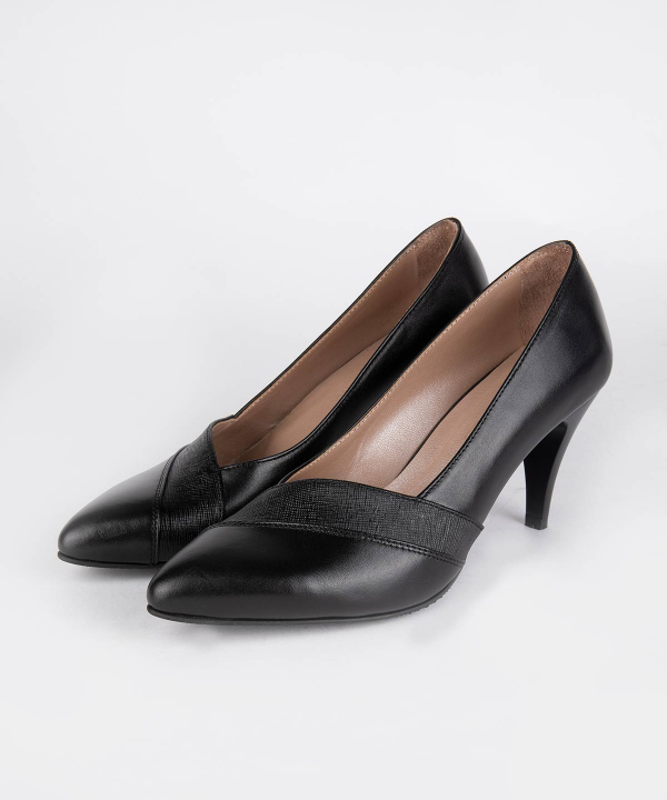کفش زنانه پاشنه‌بلند چرم مشهد Mashad Leather مدل J2379