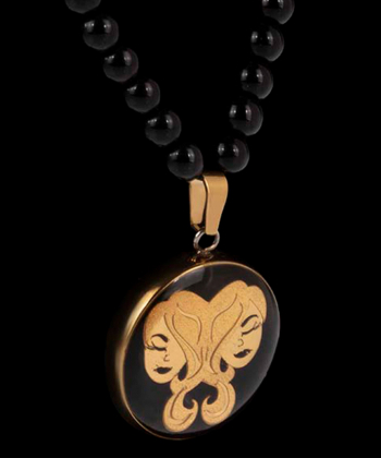 گردنبند سام نورزاده Noorzadeh Gold Art طرح ماه خرداد کد 133