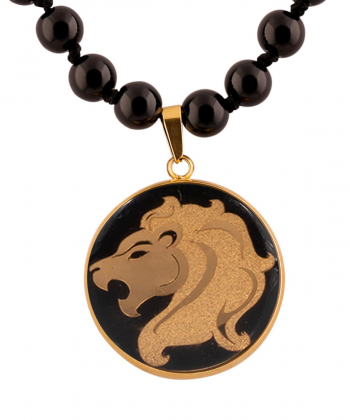 گردنبند سام نورزاده Noorzadeh Gold Art طرح ماه مرداد کد 311