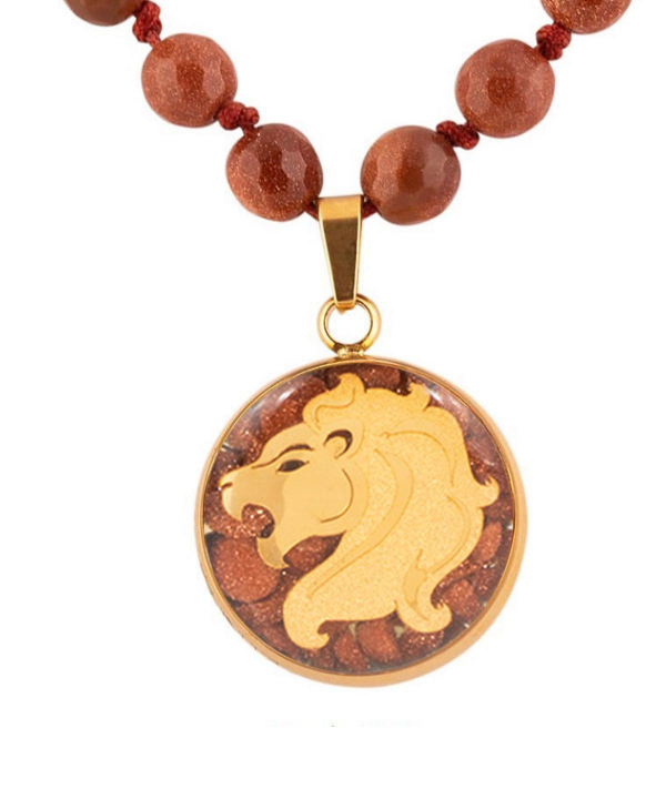 گردنبند سام نورزاده Noorzadeh Gold Art طرح ماه مرداد کد 341