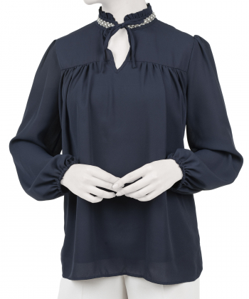 بلوز آستین بلند زنانه ریسانی مدل 2369