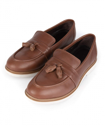 کفش زنانه چرم طبیعی چرم مشهد Mashad Leather مدل J2394