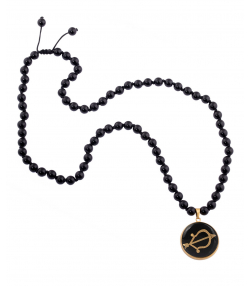 گردنبند سام نورزاده Noorzadeh Gold Art طرح ماه آذر کد 831