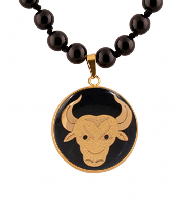 گردنبند سام نورزاده Noorzadeh Gold Art طرح ماه اردیبهشت کد 1291
