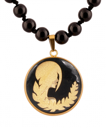 گردنبند سام نورزاده Noorzadeh Gold Art طرح ماه شهریور کد 381