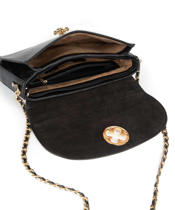 کیف دوشی مجلسی زنانه چرم مشهد Mashad Leather مدل S0731