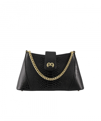 کیف دوشی چرم طبیعی زنانه منط مدل 4114