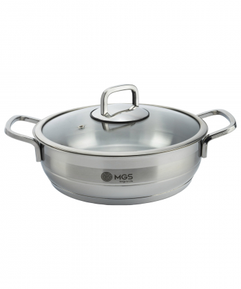 سرویس قابلمه 10 پارچه استیل  ام جی اس MGS کد CWS2112