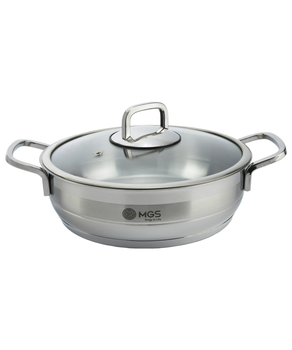 سرویس قابلمه 10 پارچه استیل  ام جی اس MGS کد CWS2112