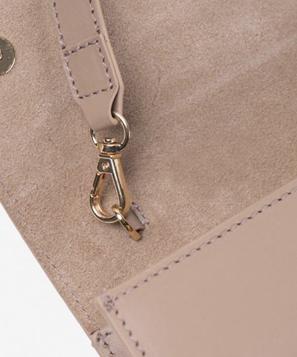 کیف دوشی زنانه چرم طبیعی چرم مشهد Mashad Leather مدل S0096