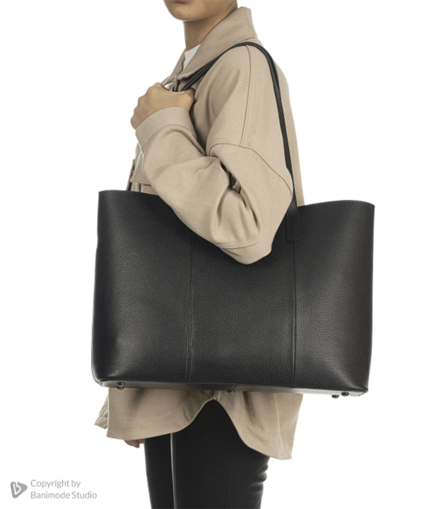 کیف دوشی چرم طبیعی زنانه چرم مشهد Mashad Leather مدل S0897