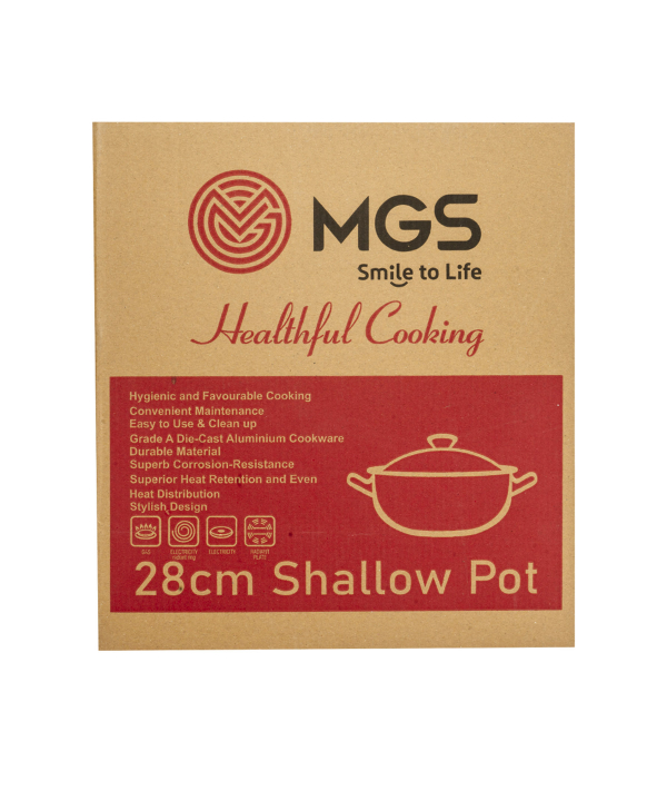 تابه سایز 28 دو دسته ام جی اس MGS طرح فورج