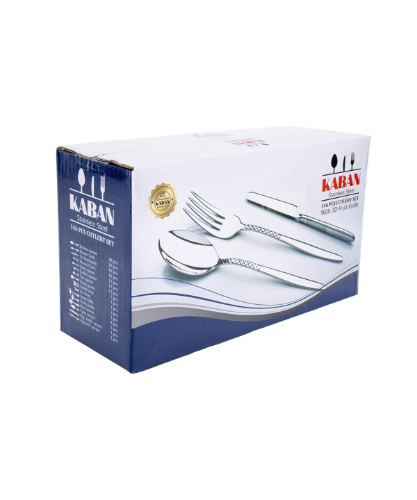 سرویس قاشق چنگال 146 پارچه ام جی اس MGS  کد166 Kaban