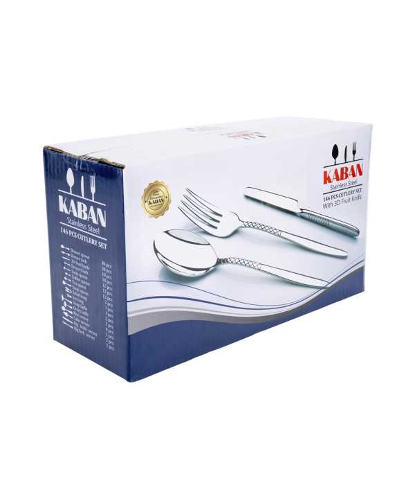 سرویس قاشق چنگال 146 پارچه ام جی اس MGS  کد185 Kaban