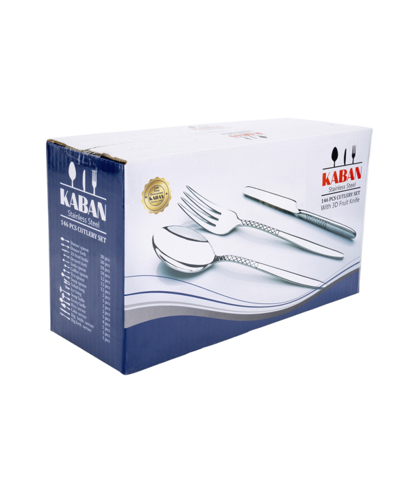 سرویس قاشق چنگال 146 پارچه ام جی اس MGS  کد189 Kaban