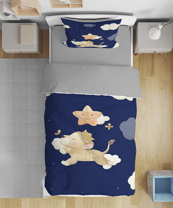 روتختی کودک یک نفره پنج تکه نوپه هوم Nope Home طرح شب