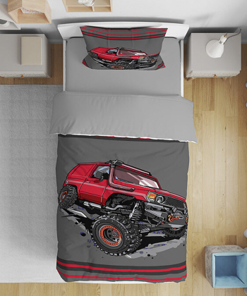 روتختی کودک یک نفره پنج تکه نوپه هوم Nope Home طرح ماشین