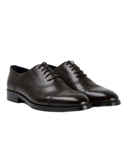 کفش مردانه چرم طبیعی چرم مشهد Mashad Leather مدل J6332