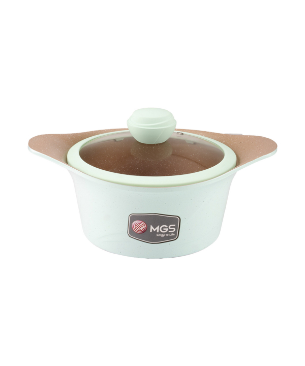 سرویس قابلمه 19 پارچه گرانیت ام جی اس MGS طرح کره ای C