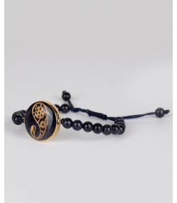 دستبند زنانه سام نورزاده Noorzadeh Gold Art طرح بته جقه کد 98