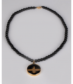 گردنبند سام نورزاده Noorzadeh Gold Art طرح فروهر کد 51