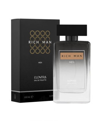 ادو تویلت مردانه النترا Elentra مدل Richman حجم 100 میلی لیتر