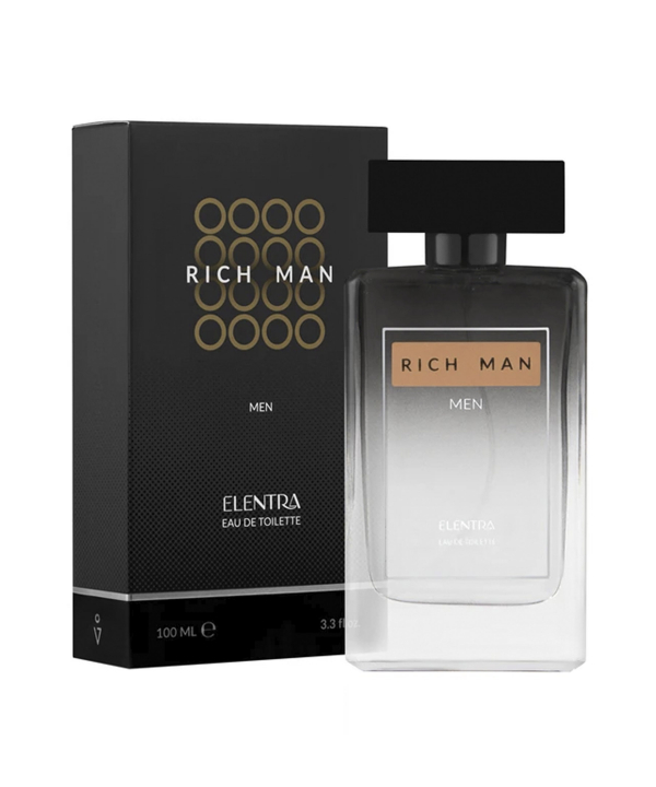 ادو تویلت مردانه النترا Elentra مدل Richman حجم 100 میلی لیتر