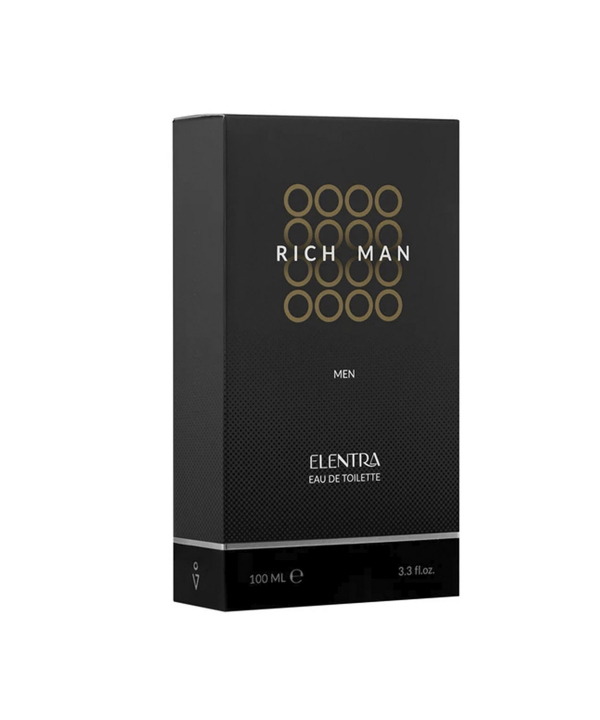 ادو تویلت مردانه النترا Elentra مدل Richman حجم 100 میلی لیتر