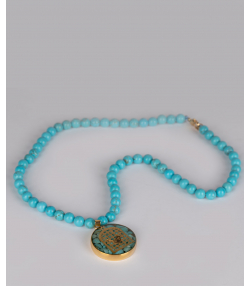 گردنبند سام نورزاده Noorzadeh Gold Art طرح مرغ آمین کد 56