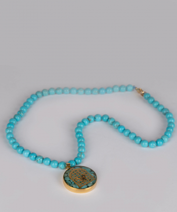 گردنبند سام نورزاده Noorzadeh Gold Art طرح مرغ آمین کد 56