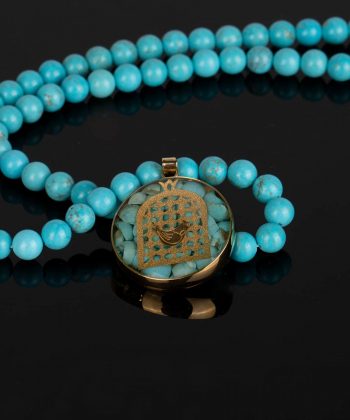 گردنبند سام نورزاده Noorzadeh Gold Art طرح مرغ آمین کد 56