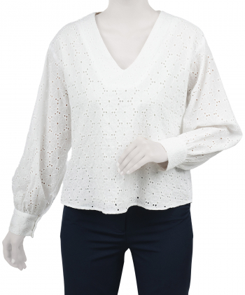 بلوز آستین بلند زنانه سرژه مدل SE-204659