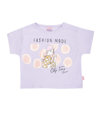 تیشرت آستین کوتاه دخترانه بانی نو مدل 021179