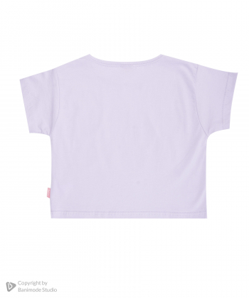 تیشرت آستین کوتاه دخترانه بانی نو مدل 021179