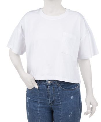 تیشرت آستین کوتاه نخی زنانه بهبود مدل 712093