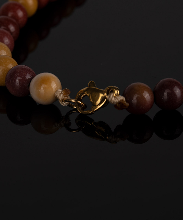 گردنبند زنانه سام نورزاده Noorzadeh Gold Art طرح برگ پاییزی کد 80