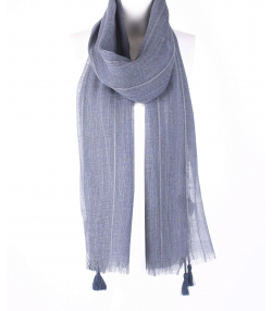شال لینن زنانه نوولاشال Novellashawls کد 55246