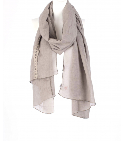شال لینن زنانه نوولاشال Novellashawls کد 55250