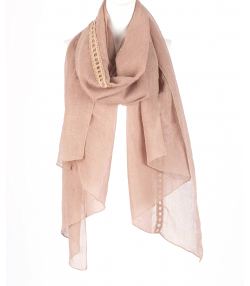 شال لینن زنانه نوولاشال Novellashawls کد 55250