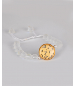 دستبند زنانه سام نورزاده Noorzadeh Gold Art طرح قلب پر کد 159