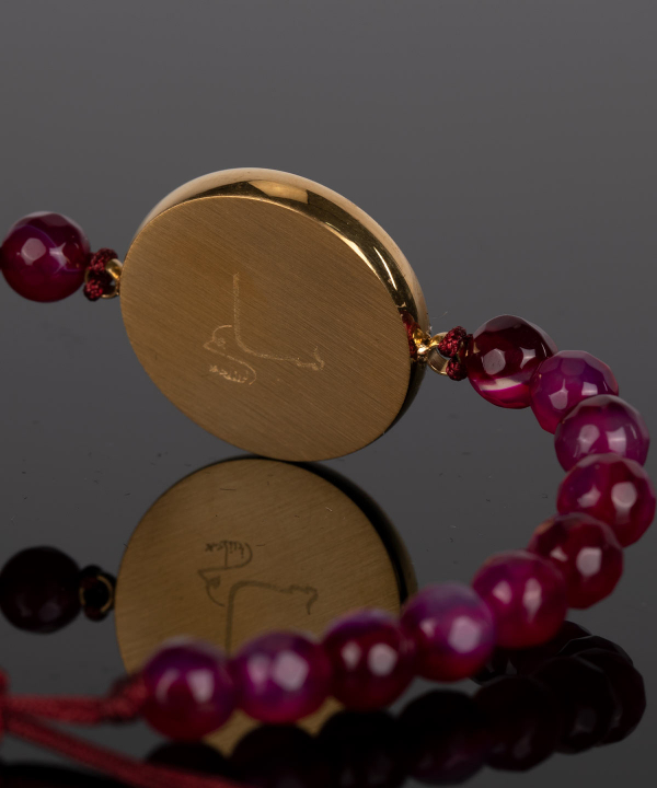 دستبند زنانه سام نورزاده Noorzadeh Gold Art طرح بته جقه کد 160