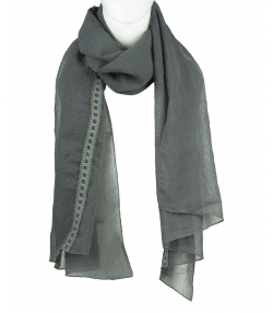 شال لینن زنانه نوولاشال Novellashawls کد 55250